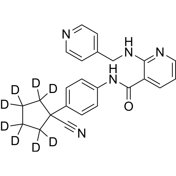 Apatinib-d8 free base (YN968D1-d8 free base) 2468771-43-7